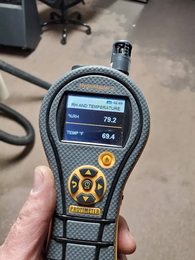 Moisture meter humidity assessment for Mold Remediation & Removal in Mabank